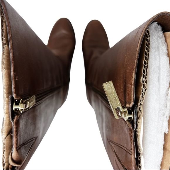 Louise Et Cie · Tall Brown Leather Riding Boots · Sz 7.5 - Picture 10 of 10